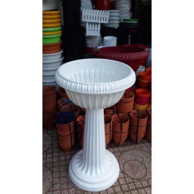 Chậu Ly Nhựa Đế Cao 80x45cm Chính Hãng - Size To Nhất, Dày Bền, Giá Ưu Đãi 185k 6
