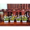 Chậu nhựa hàng rào tre trồng cây hoa giá rẻ, giảm còn 12.999₫ – Độ bền cao, nhẹ 5