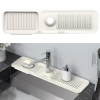 Chậu rửa 61cm Splash Guard, Tay cầm, Khay bắt giọt, Thảm silicon, Đỡ bọt biển - 55.000đ