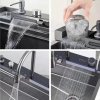 Chậu Rửa Bát 1 Hố Inox 304 HATO Thông Minh, Phụ Kiện Đầy Đủ, Chống Gỉ, Dễ Lắp Đặt 2
