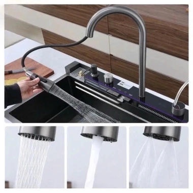 Chậu Rửa Bát 1 Hố Inox 304 HATO Thông Minh, Phụ Kiện Đầy Đủ, Chống Gỉ, Dễ Lắp Đặt