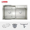 Chậu rửa bát 2 hố Konox KN8.248DO – Chống trầy, chống bám dầu, giá ưu đãi 7,650,000 VND 5