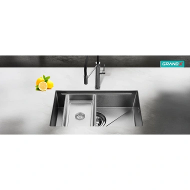 Chậu rửa bát GrandX GX6.845V – Thiết kế hiện đại, chống xước, chống gỉ sét, giá chỉ 5.8 triệu 2