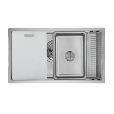 Chậu rửa bát GrandX GX6.845V – Thiết kế hiện đại, chống xước, chống gỉ sét, giá chỉ 5.8 triệu 5