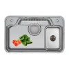 Chậu rửa bát GrandX GX7.548JP Inox SUS 304 Cao Cấp - Bền Đẹp, Dễ Vệ Sinh, Giá ưu đãi 6,103,084 VND 4