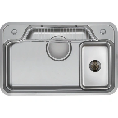 Chậu rửa bát GrandX GX7.548JP Inox SUS 304 Cao Cấp - Bền Đẹp, Dễ Vệ Sinh, Giá ưu đãi 6,103,084 VND 6