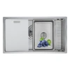 Chậu rửa bát GrandX GX7.845V VOLCANO Inox cao cấp, lắp âm - Giá 9,580,000 VNĐ 2