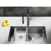 Chậu rửa bát GrandX GX7.845V VOLCANO Inox cao cấp, lắp âm - Giá 9,580,000 VNĐ 5