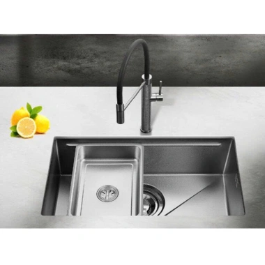 Chậu rửa bát GrandX GX7.845V VOLCANO Inox cao cấp, lắp âm - Giá 9,580,000 VNĐ