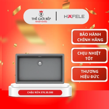 Chậu rửa bát Hafele HS20-GEN1S80 Xám - Sang trọng, dễ vệ sinh, an toàn, giảm giá 17% Chậu rửa bát Hafele HS20-GEN1S80 Xám - Sang trọng, dễ vệ sinh, an toàn, giảm giá 17%