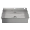 Chậu rửa bát Hafele HS24-SSN1S-7.650 - 1 hố lớn, vân nổi, chống trầy, kháng khuẩn, giá ưu đãi 6.15 triệu 3