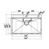 Chậu rửa bát Hafele HS24-SSN1S-7.650 - 1 hố lớn, vân nổi, chống trầy, kháng khuẩn, giá ưu đãi 6.15 triệu 6