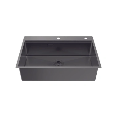 Chậu rửa bát Hafele HS25-SSN1S-7.650 Inox Titan 1 hố lớn, vân chống xước, dễ vệ sinh - 7,565,959₫ 3