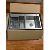Chậu rửa bát inox 304 đúc sang trọng, kèm xiphong và giá để bát - Giảm còn 199.000₫ 2