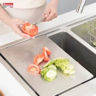 Chậu rửa bát inox Konox KN8.651TD - Đa năng, dễ lắp đặt, giá ưu đãi 8.89 triệu