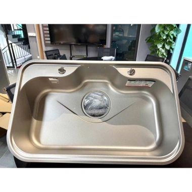 Chậu rửa bát kiểu Nhật Japan Grandx Hikari GX7.848JP 01 hố - Sang trọng, chống ồn, giảm giá 16% - 6,328,660₫