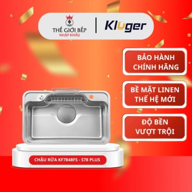 Chậu rửa bát Kluger KF7.848FS S78 Plus ngăn rửa tiện dụng, bền đẹp, giá 4.861.077 VND 2