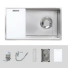 Chậu rửa bát Kluger KY7.545SL Plus - Chống gỉ, chống xước, giá ưu đãi 5,672,486₫ 4