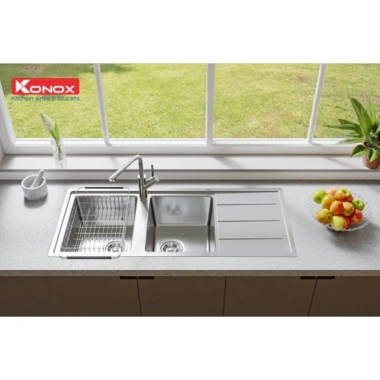 Chậu rửa bát Konox Granite Miro 1.160, hiện đại, bền bỉ, giá 13,277,000₫ 5