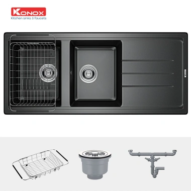 Chậu Rửa Bát Konox Granite Phoenix 1.160 - Chống Bám Bẩn, Bền Đẹp, Giá Ưu Đãi 13.990.000 VND 4