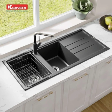 Chậu Rửa Bát Konox Granite Phoenix 1.160 - Chống Bám Bẩn, Bền Đẹp, Giá Ưu Đãi 13.990.000 VND 5