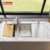Chậu Rửa Bát Konox KN11.650TD Topmount – Thoát Nước Nhanh, Dễ Vệ Sinh, Giá 11,760,000đ 4