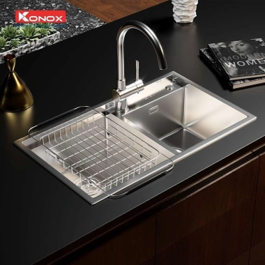Chậu Rửa Bát Konox KN7.847DO Chậu Âm Bàn 2 Hố Inox Cao Cấp Giá Giảm 7,580,000₫ 2