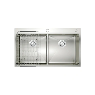 Chậu Rửa Bát Konox KN8.248DOB Inox 304 - Chống Xước, Thoát Nhanh, Giá 7.86 Triệu 4