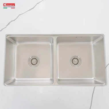 Chậu rửa bát Konox KN8.646DU – Thiết kế hiện đại, vệ sinh dễ dàng, 8,650,000₫ 7
