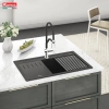 Chậu rửa bát Konox Terra 860S Granite - Bền màu, chính hãng, ưu đãi đặc biệt 4