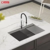 Chậu rửa bát Konox Terra 860S Granite - Bền màu, chính hãng, ưu đãi đặc biệt 5