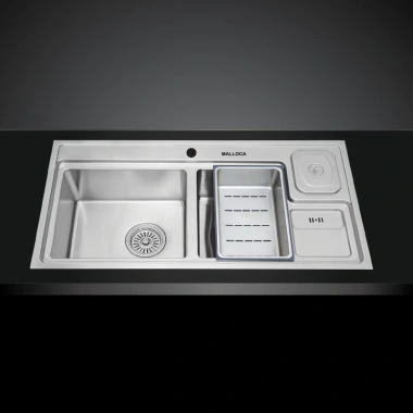 Chậu rửa chén bát Malloca MS 7.818 - Chống trầy xước, tiện lợi cho mọi gian bếp, giá 5,170,000₫ 3
