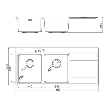 Chậu rửa chén bát Malloca MS 7.818 - Chống trầy xước, tiện lợi cho mọi gian bếp, giá 5,170,000₫ 6