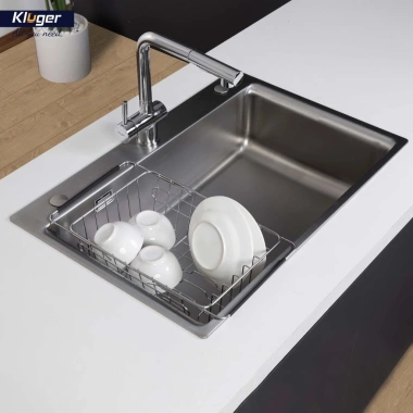 Chậu rửa chén Kluger KF8.121B Inox S75 - Thiết kế hiện đại, tiết kiệm không gian, giá ưu đãi 7.290.000 VND 6 Chậu rửa chén Kluger KF8.121B Inox S75 - Thiết kế hiện đại, tiết kiệm không gian, giá ưu đãi 7.290.000 VND 6