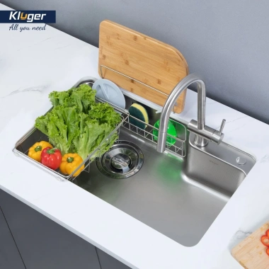 Chậu rửa chén Kluger KH8.048FS S80 Plus – Thiết kế hiện đại, tiết kiệm không gian, 7,990,000₫
