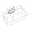 Chậu rửa chén Kluger KT8.050SL Plus rộng sâu đẹp chống ồn bảo hành 10 năm tặng vòng rửa 5