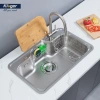 Chậu rửa chén Kluger KT8.050SL Plus rộng sâu đẹp chống ồn bảo hành 10 năm tặng vòng rửa 7