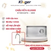 Chậu rửa chén Kluger KY8.045FS – Bảo hành 10 năm, tặng vòng rửa, sang trọng, 6.89 triệu