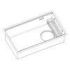 Chậu rửa chén Kluger KY8.045FS – Bảo hành 10 năm, tặng vòng rửa, sang trọng, 6.89 triệu 5