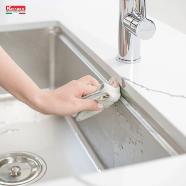 Chậu Rửa Chén Konox Dekor KN8.146SU - Inox Cao Cấp, Lắp Âm Bàn, Chỉ 7.46 Triệu 9
