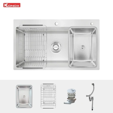 Chậu Rửa Chén Konox Dekor KN8.248SO - Chống Bám Bẩn, Dễ Lau, Giá 6,950,000₫ 4