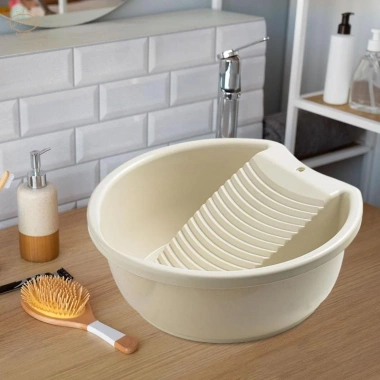 Chậu rửa giặt quần áo tay 110k - Tiết kiệm nước, thiết kế bền, giá tốt