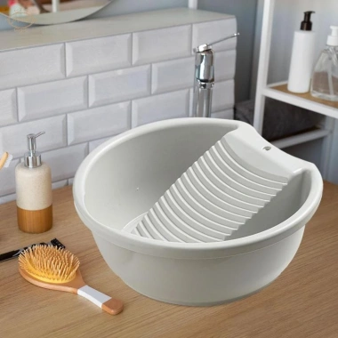 Chậu rửa giặt quần áo tay 110k - Tiết kiệm nước, thiết kế bền, giá tốt