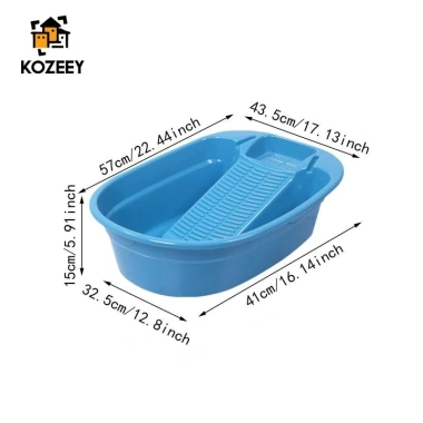 Chậu rửa KOZEEY tích hợp bàn giặt - Đồ giặt gia dụng giá ưu đãi 151.800₫ 3