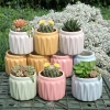 Chậu Sen Đá Gốm Tráng Men Dáng Khía Cute 9cm Cao 7cm Miệng Nhiều Màu Giá 38.000₫ 2