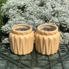 Chậu Sen Đá Gốm Tráng Men Dáng Khía Cute 9cm Cao 7cm Miệng Nhiều Màu Giá 38.000₫ 4