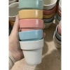 Chậu Sen Đá Mini Hình Trụ Pastel 7cm Gốm Tráng Men Decor Bàn Làm Việc Giá ưu đãi 22.000đ 3