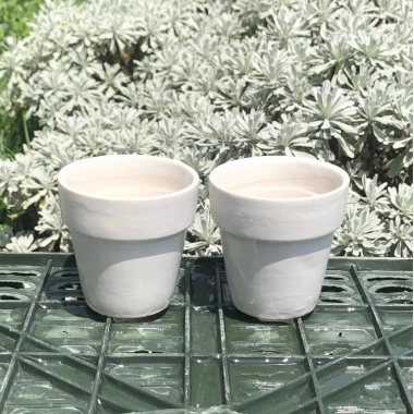 Chậu Sen Đá Mini Hình Trụ Pastel 7cm Gốm Tráng Men Decor Bàn Làm Việc Giá ưu đãi 22.000đ