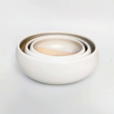 Chậu sứ Ang Bò cong tiểu cảnh để bàn - Thiết kế xinh xắn, giá ưu đãi 38.500 đồng