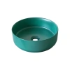 Chậu sứ màu xanh Kanly SU529 - Lavabo sứ cao cấp, giảm giá 23% chỉ 2.350.000₫ 3